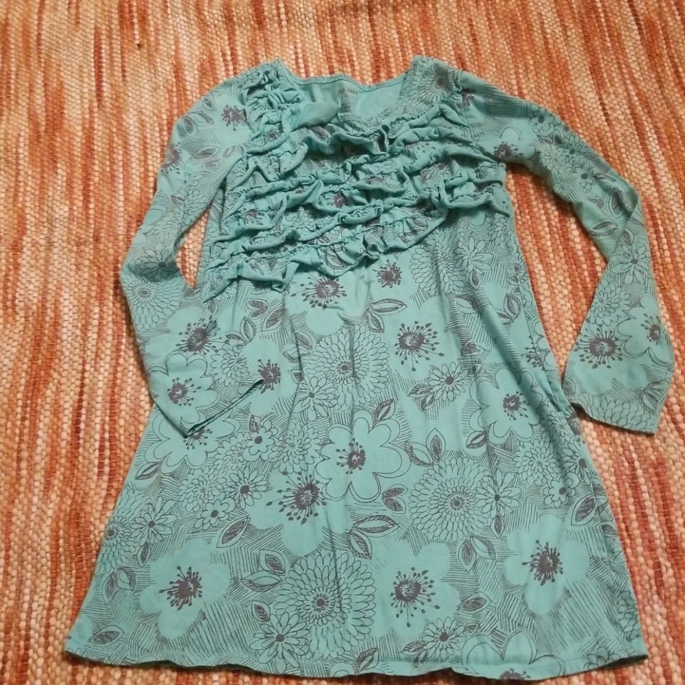 Girls 14‎ old navy batik boho ruffle dress